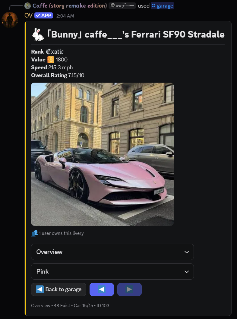 Collect cars