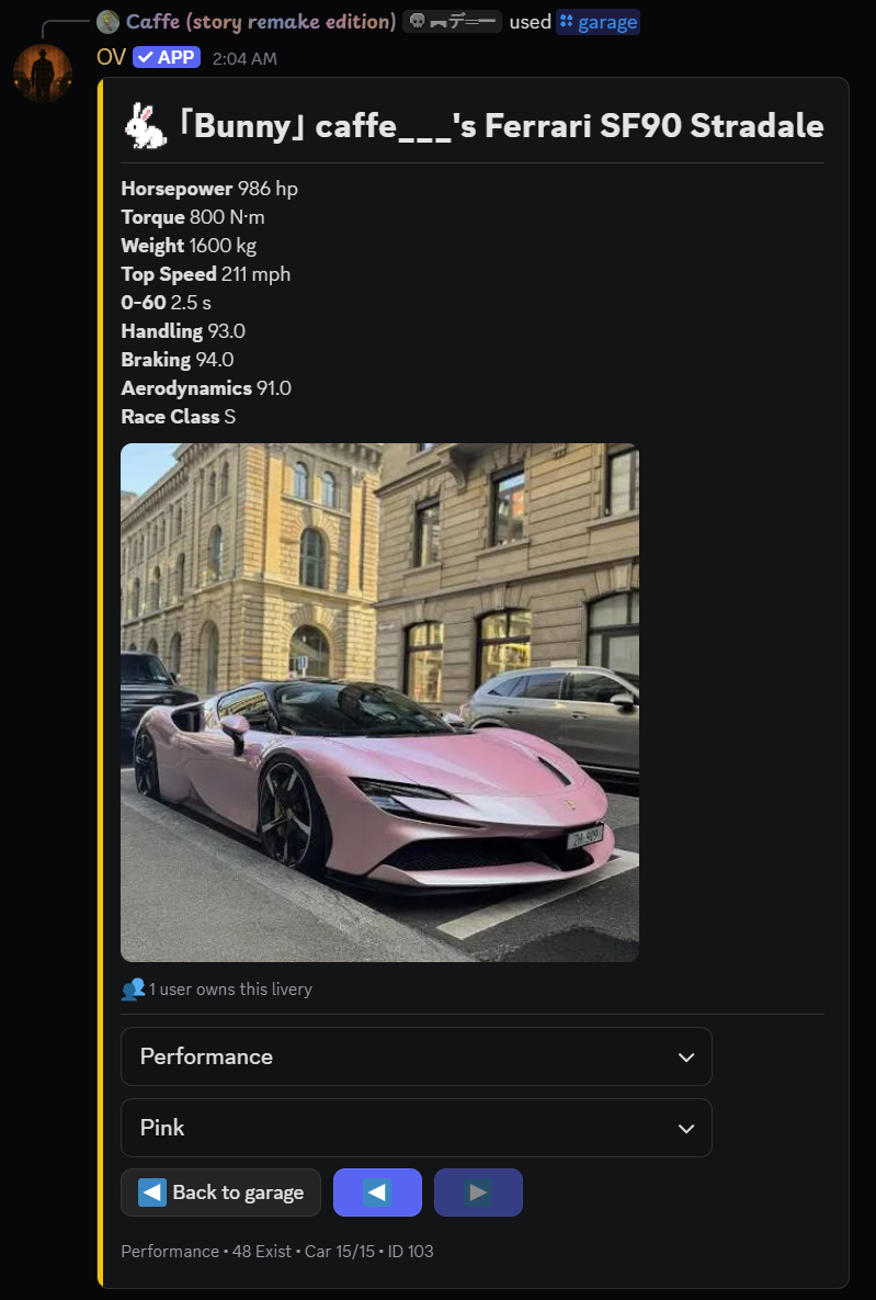 Show off your garage