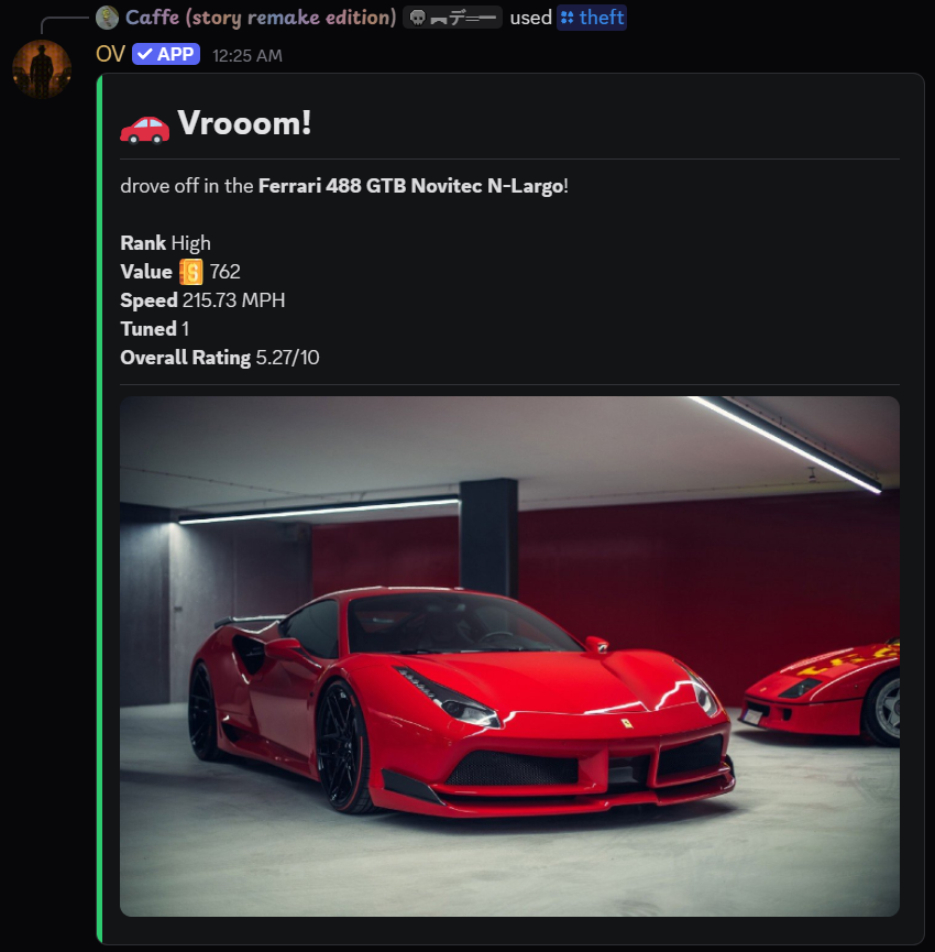 Steal vehicles